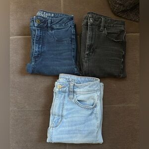 American Eagle Jeans Trio